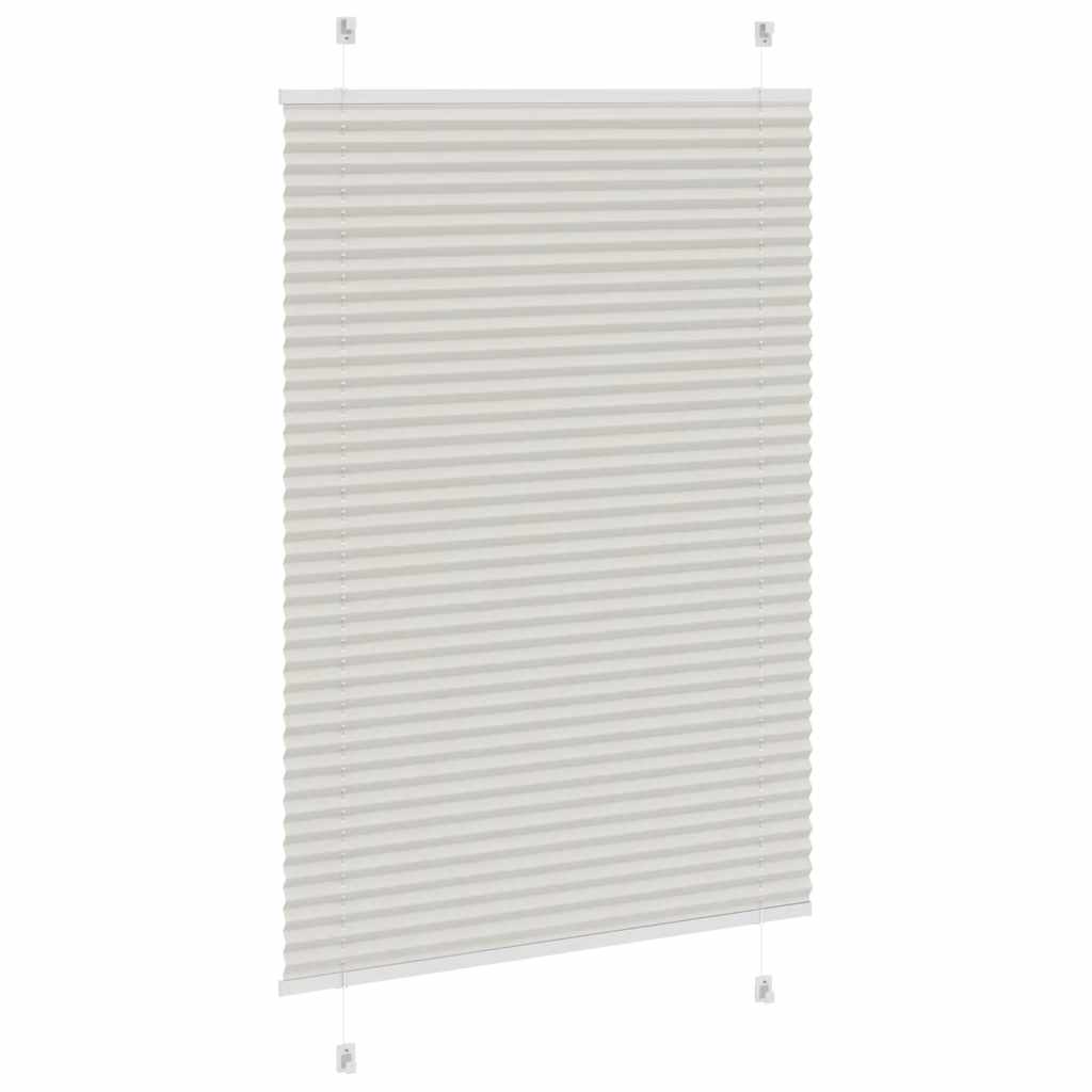 Plissé rolgordijn 85x100 cm stofbreedte 84,4 cm polyester is nu te koop bij PeponiXL, paradijselijk wonen!