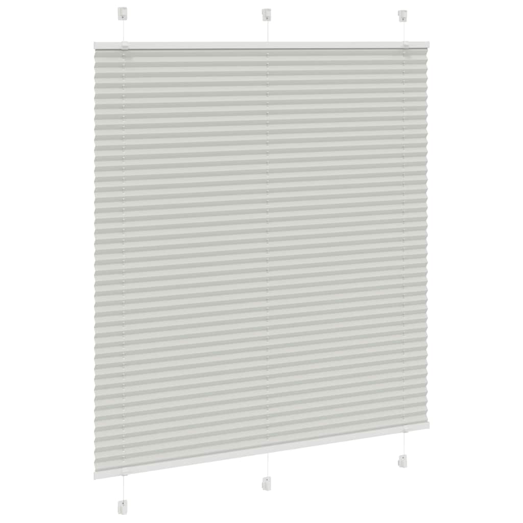 Plissé rolgordijn 120x100 cm stofbreedte 119,4 cm polyester is nu te koop bij PeponiXL, paradijselijk wonen!