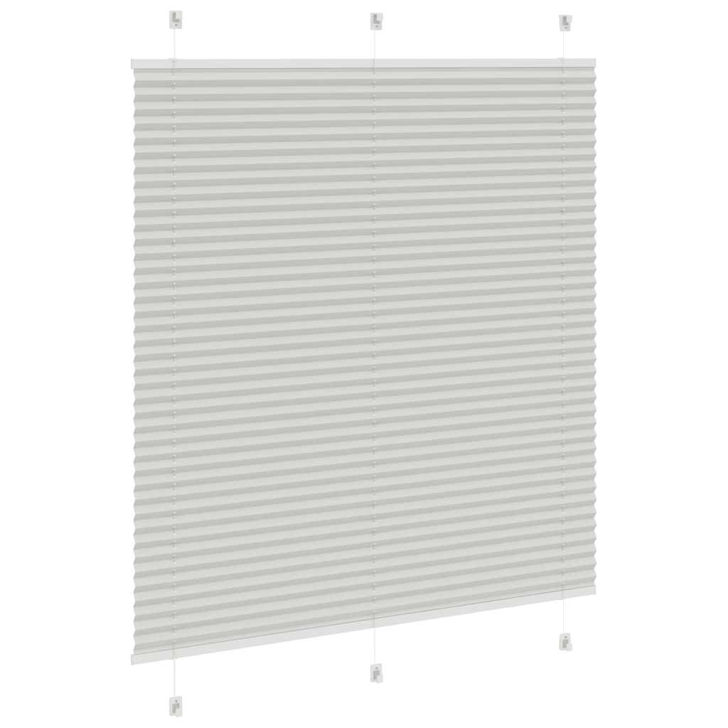 Plissé rolgordijn 120x100 cm stofbreedte 119,4 cm polyester is nu te koop bij PeponiXL, paradijselijk wonen!