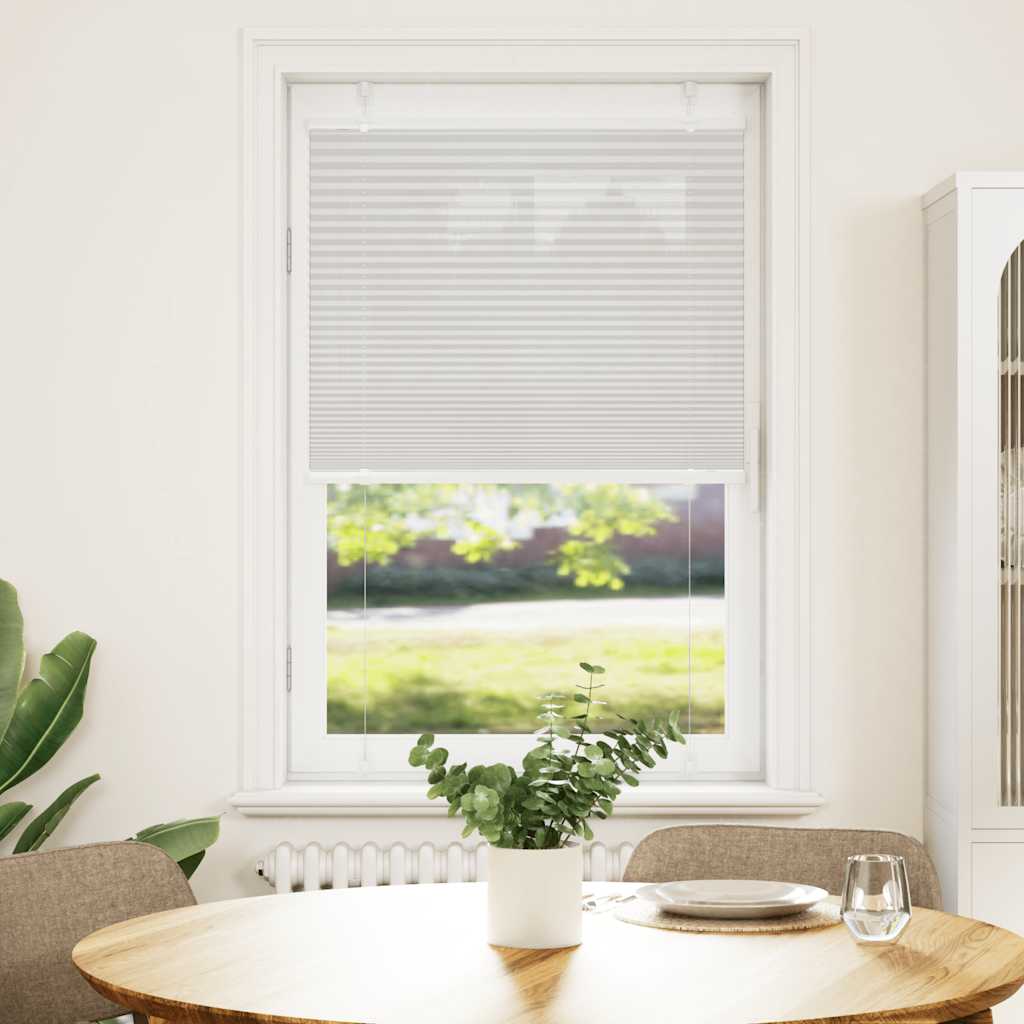 Plissé rolgordijn 75x150 cm stofbreedte 74,4 cm polyester is nu te koop bij PeponiXL, paradijselijk wonen!