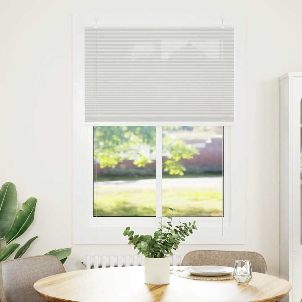 Plissé rolgordijn 90x150 cm stofbreedte 89,4 cm polyester is nu te koop bij PeponiXL, paradijselijk wonen!