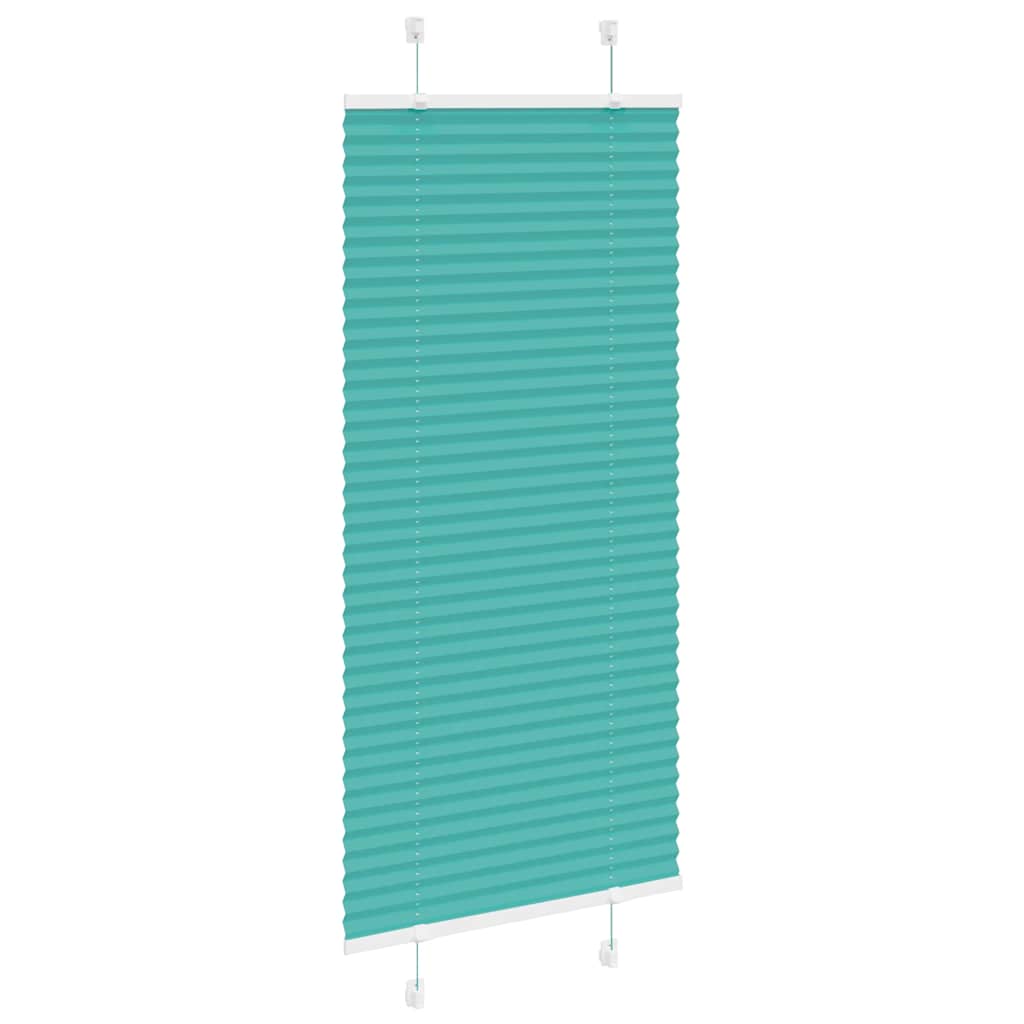 Plissé rolgordijn 60x100 cm stofbreedte 59,4 cm polyester is nu te koop bij PeponiXL, paradijselijk wonen!