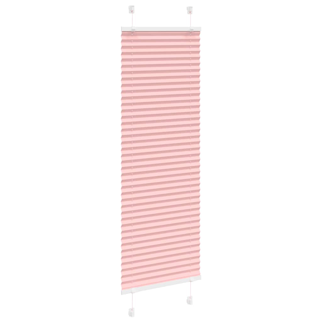Plissé rolgordijn 40x100 cm stofbreedte 39,4 cm polyester roze is nu te koop bij PeponiXL, paradijselijk wonen!