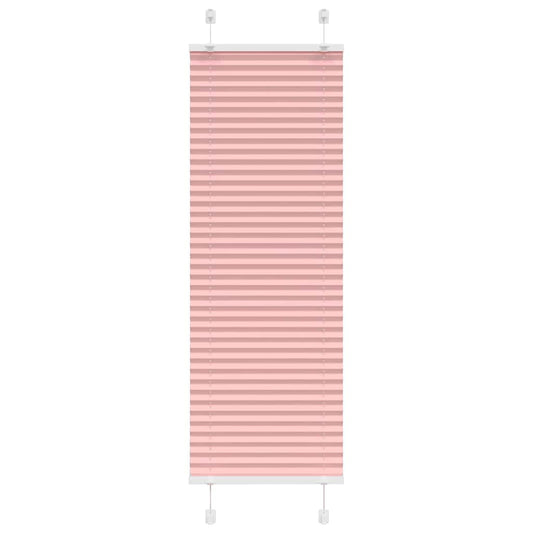 Plissé rolgordijn 45x100 cm stofbreedte 44,4 cm polyester roze is nu te koop bij PeponiXL, paradijselijk wonen!