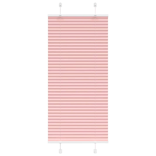 Plissé rolgordijn 60x100 cm stofbreedte 59,4 cm polyester roze is nu te koop bij PeponiXL, paradijselijk wonen!