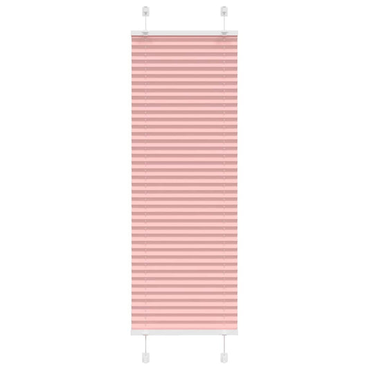 Plissé rolgordijn 40x150 cm stofbreedte 39,4 cm polyester roze is nu te koop bij PeponiXL, paradijselijk wonen!