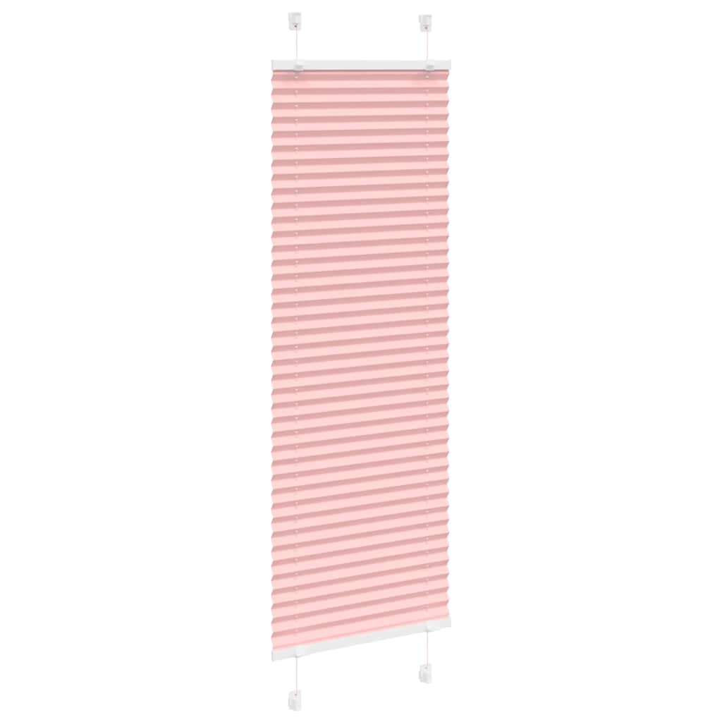 Plissé rolgordijn 40x150 cm stofbreedte 39,4 cm polyester roze is nu te koop bij PeponiXL, paradijselijk wonen!