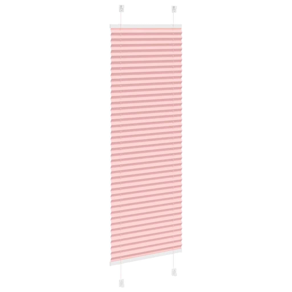 Plissé rolgordijn 45x150 cm stofbreedte 44,4 cm polyester roze is nu te koop bij PeponiXL, paradijselijk wonen!