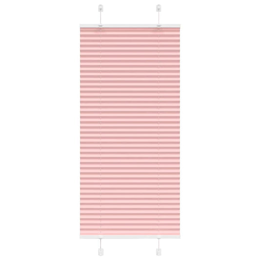 Plissé rolgordijn 65x150 cm stofbreedte 64,4 cm polyester roze is nu te koop bij PeponiXL, paradijselijk wonen!