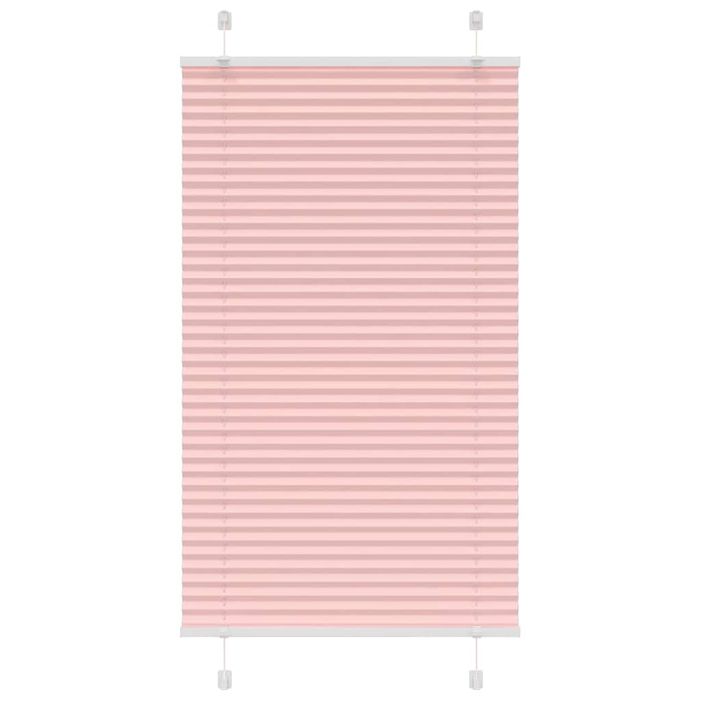 Plissé rolgordijn 70x150 cm stofbreedte 69,4 cm polyester roze is nu te koop bij PeponiXL, paradijselijk wonen!