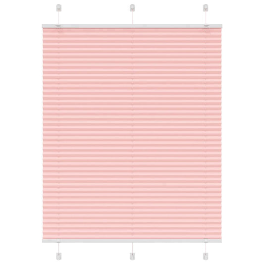 Plissé rolgordijn 110x150cm stofbreedte 109,4cm polyester roze is nu te koop bij PeponiXL, paradijselijk wonen!