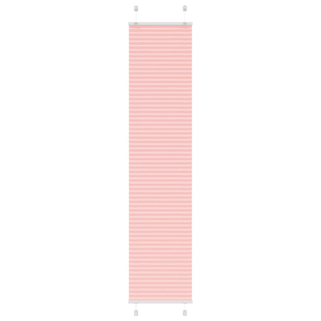 Plissé rolgordijn 40x200 cm stofbreedte 39,4 cm polyester roze is nu te koop bij PeponiXL, paradijselijk wonen!