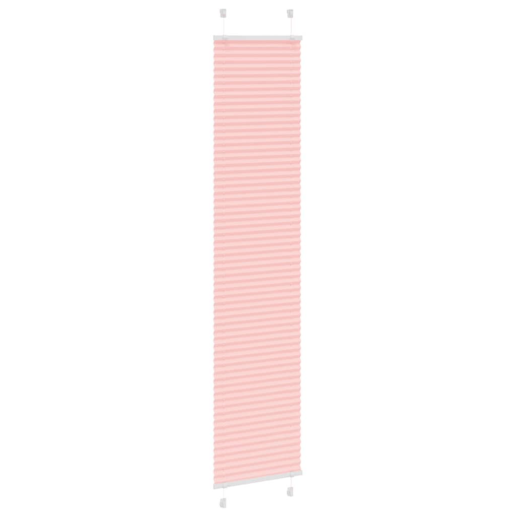 Plissé rolgordijn 40x200 cm stofbreedte 39,4 cm polyester roze is nu te koop bij PeponiXL, paradijselijk wonen!
