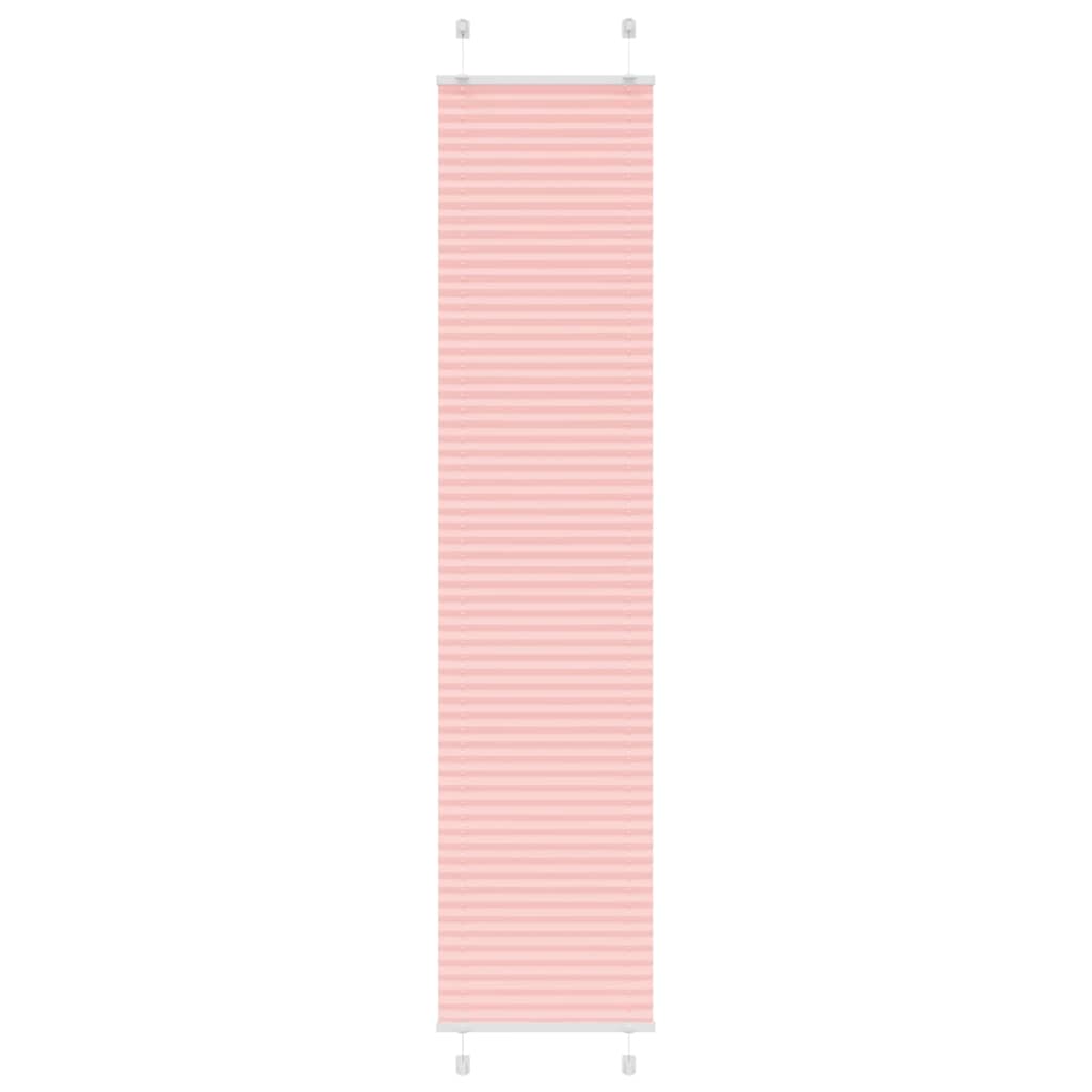 Plissé rolgordijn 45x200 cm stofbreedte 44,4 cm polyester roze is nu te koop bij PeponiXL, paradijselijk wonen!