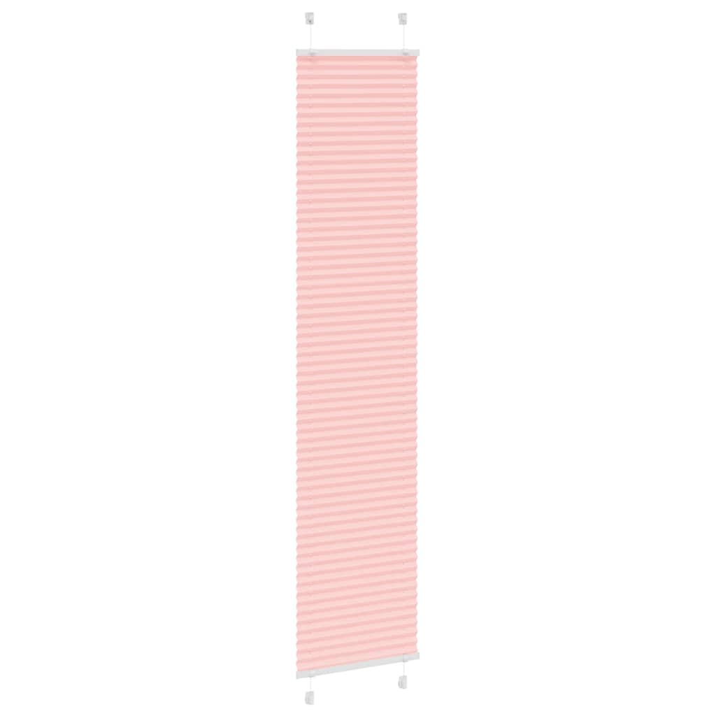 Plissé rolgordijn 45x200 cm stofbreedte 44,4 cm polyester roze is nu te koop bij PeponiXL, paradijselijk wonen!