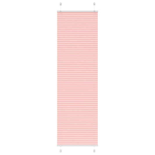 Plissé rolgordijn 55x200 cm stofbreedte 54,4 cm polyester roze is nu te koop bij PeponiXL, paradijselijk wonen!