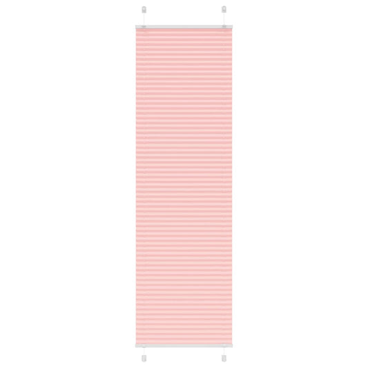 Plissé rolgordijn 60x200 cm stofbreedte 59,4 cm polyester roze is nu te koop bij PeponiXL, paradijselijk wonen!