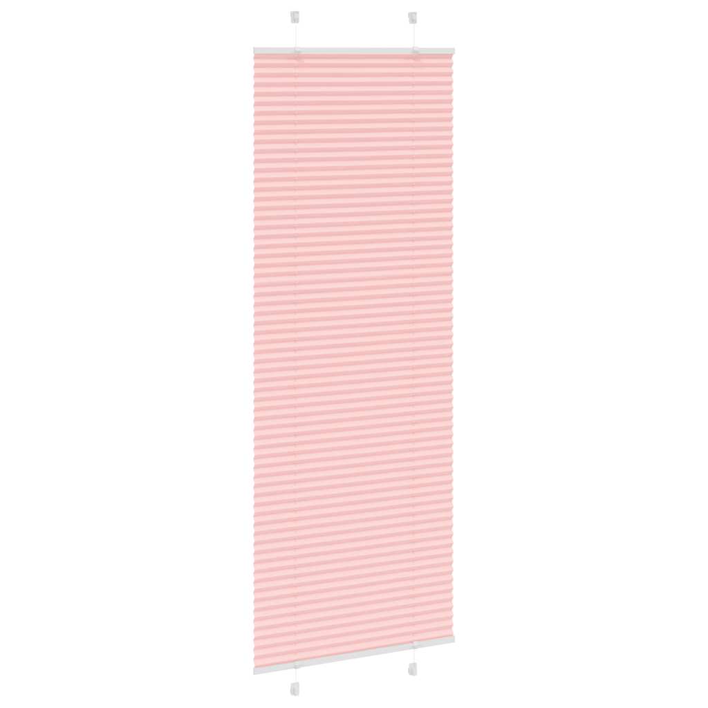 Plissé rolgordijn 70x200 cm stofbreedte 69,4 cm polyester roze is nu te koop bij PeponiXL, paradijselijk wonen!