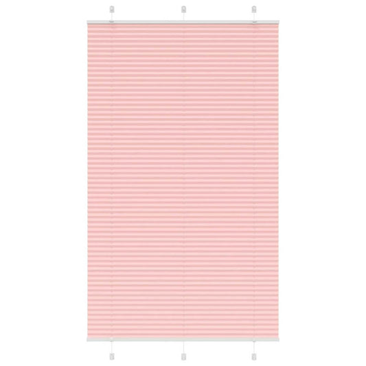 Plissé rolgordijn 115x200cm stofbreedte 114,4cm polyester roze is nu te koop bij PeponiXL, paradijselijk wonen!