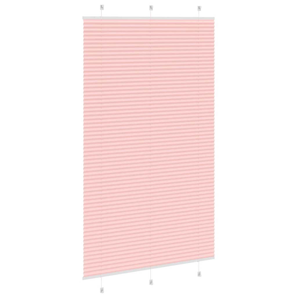 Plissé rolgordijn 115x200cm stofbreedte 114,4cm polyester roze is nu te koop bij PeponiXL, paradijselijk wonen!