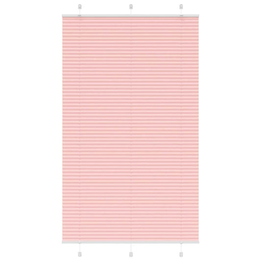 Plissé rolgordijn 120x200cm stofbreedte 119,4cm polyester roze is nu te koop bij PeponiXL, paradijselijk wonen!