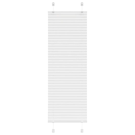 Plissé rolgordijn 45x100 cm stofbreedte 44,4 cm polyester wit is nu te koop bij PeponiXL, paradijselijk wonen!