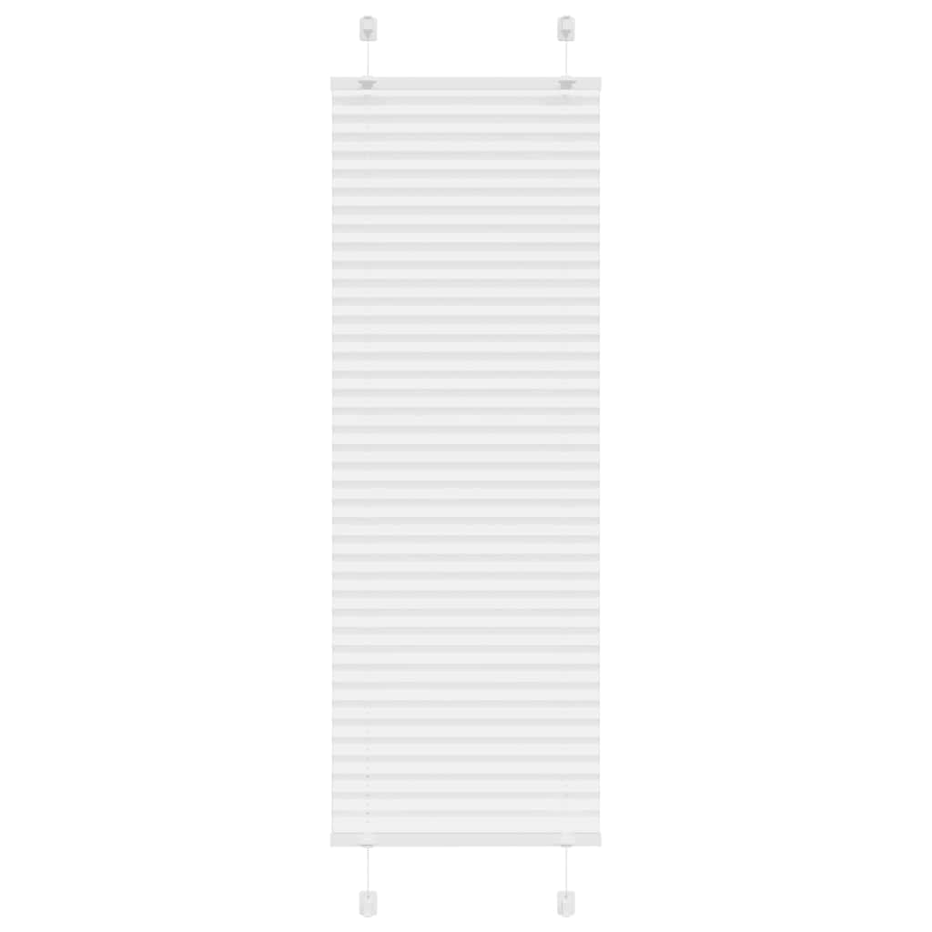 Plissé rolgordijn 40x150 cm stofbreedte 39,4 cm polyester wit is nu te koop bij PeponiXL, paradijselijk wonen!