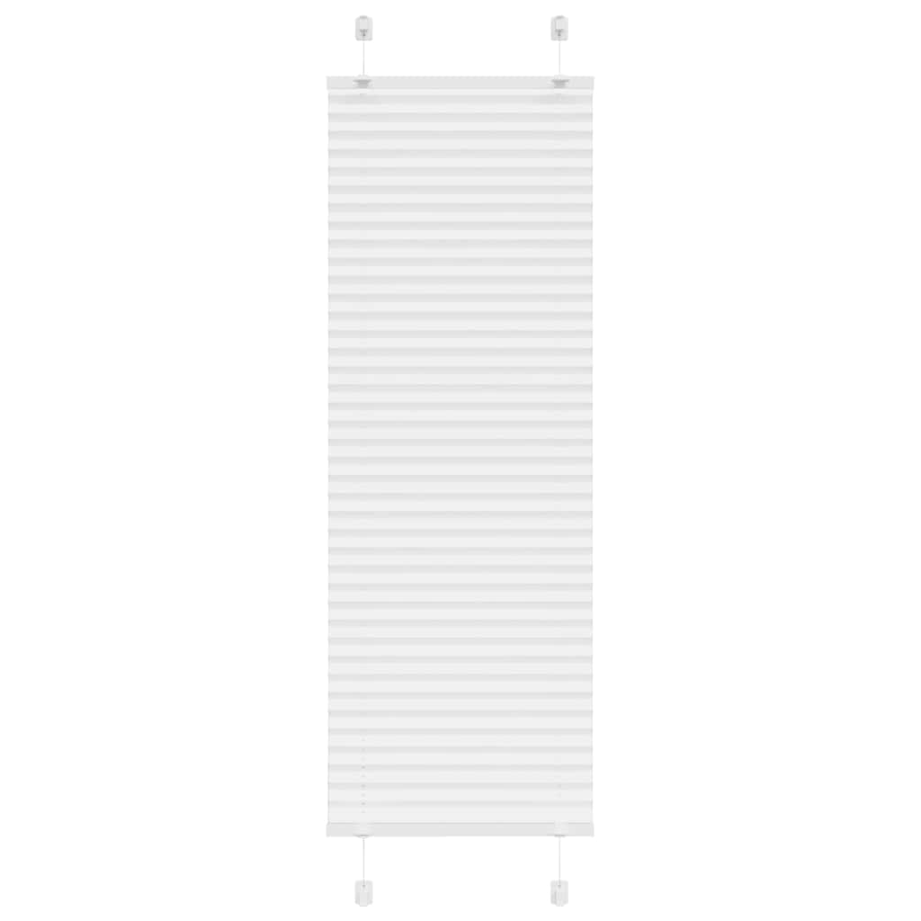 Plissé rolgordijn 45x150 cm stofbreedte 44,4 cm polyester wit is nu te koop bij PeponiXL, paradijselijk wonen!