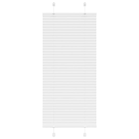 Plissé rolgordijn 55x150 cm stofbreedte 54,4 cm polyester wit is nu te koop bij PeponiXL, paradijselijk wonen!