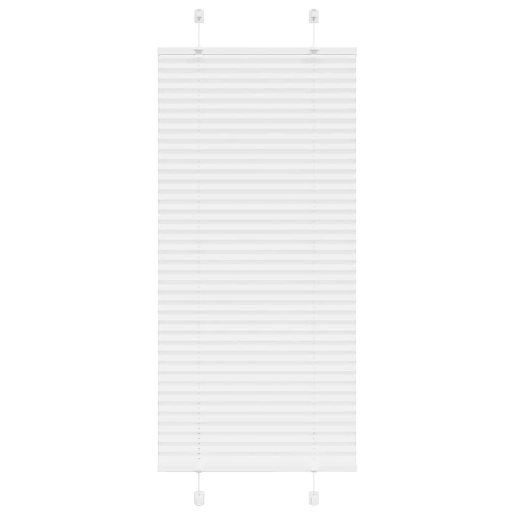 Plissé rolgordijn 60x150 cm stofbreedte 59,4 cm polyester wit is nu te koop bij PeponiXL, paradijselijk wonen!
