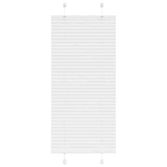 Plissé rolgordijn 60x150 cm stofbreedte 59,4 cm polyester wit is nu te koop bij PeponiXL, paradijselijk wonen!