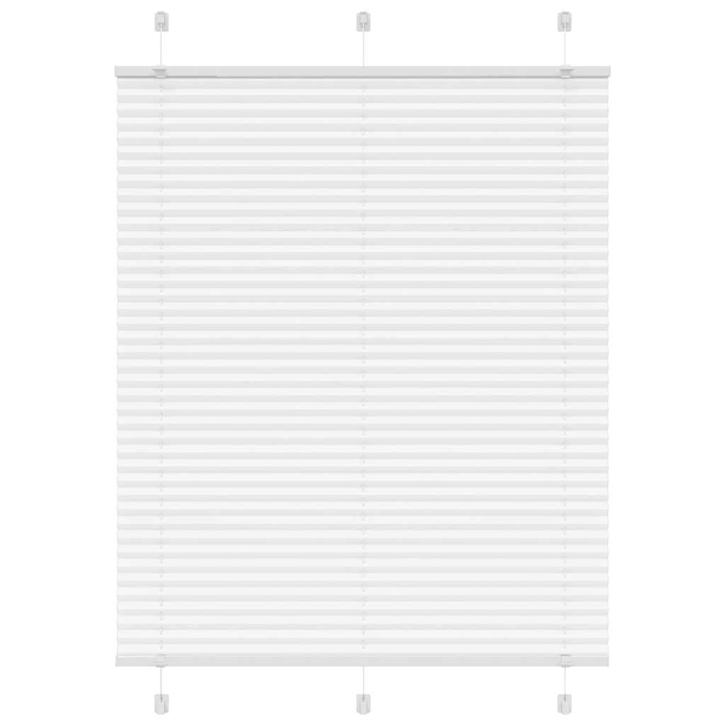 Plissé rolgordijn 110x150 cm stofbreedte 109,4cm polyester wit is nu te koop bij PeponiXL, paradijselijk wonen!