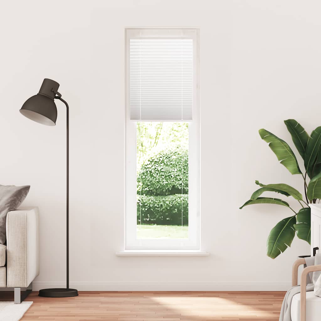 Plissé rolgordijn 60x200 cm stofbreedte 59,4 cm polyester wit is nu te koop bij PeponiXL, paradijselijk wonen!