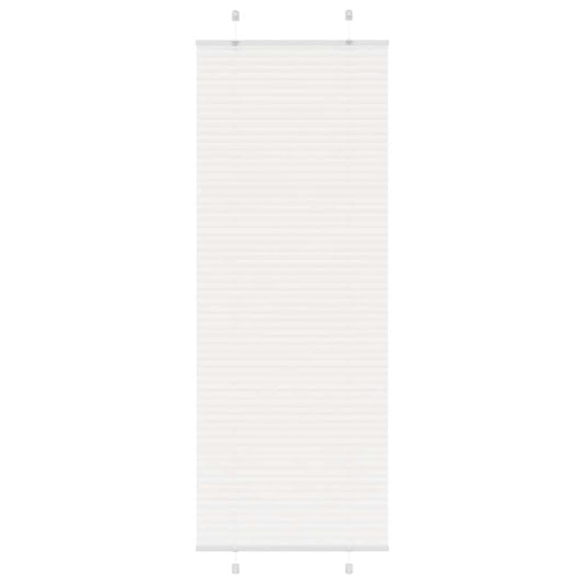 Plissé rolgordijn 70x200 cm stofbreedte 69,4 cm polyester wit is nu te koop bij PeponiXL, paradijselijk wonen!