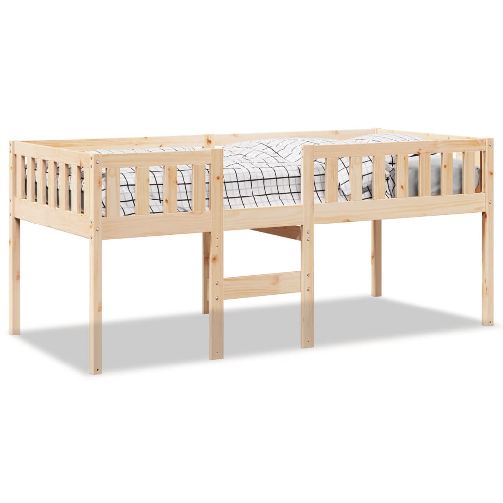 Kinderbed zonder matras massief grenenhout 80x200 cm is nu te koop bij PeponiXL, paradijselijk wonen!