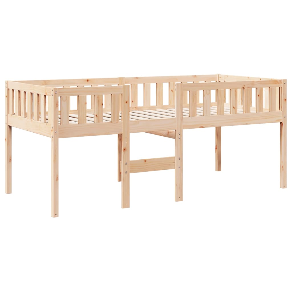 Kinderbed zonder matras massief grenenhout 80x200 cm is nu te koop bij PeponiXL, paradijselijk wonen!
