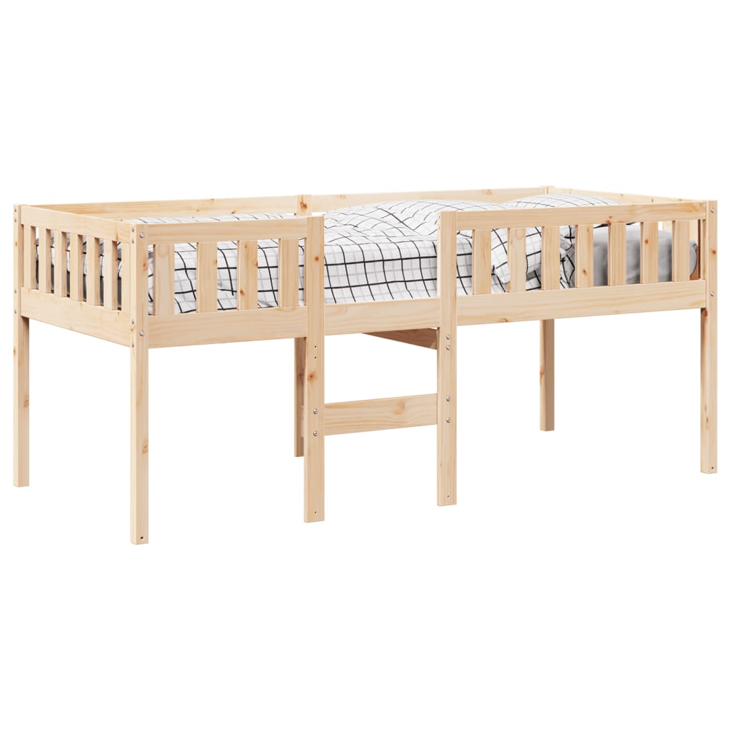 Kinderbed zonder matras massief grenenhout 80x200 cm is nu te koop bij PeponiXL, paradijselijk wonen!