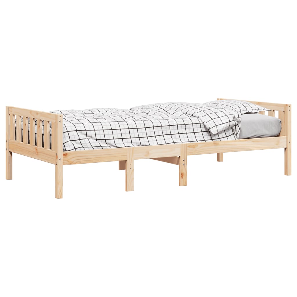 Kinderbed zonder matras massief grenenhout 80x200 cm is nu te koop bij PeponiXL, paradijselijk wonen!