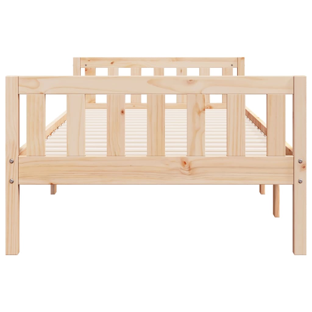 Kinderbed zonder matras massief grenenhout 80x200 cm is nu te koop bij PeponiXL, paradijselijk wonen!