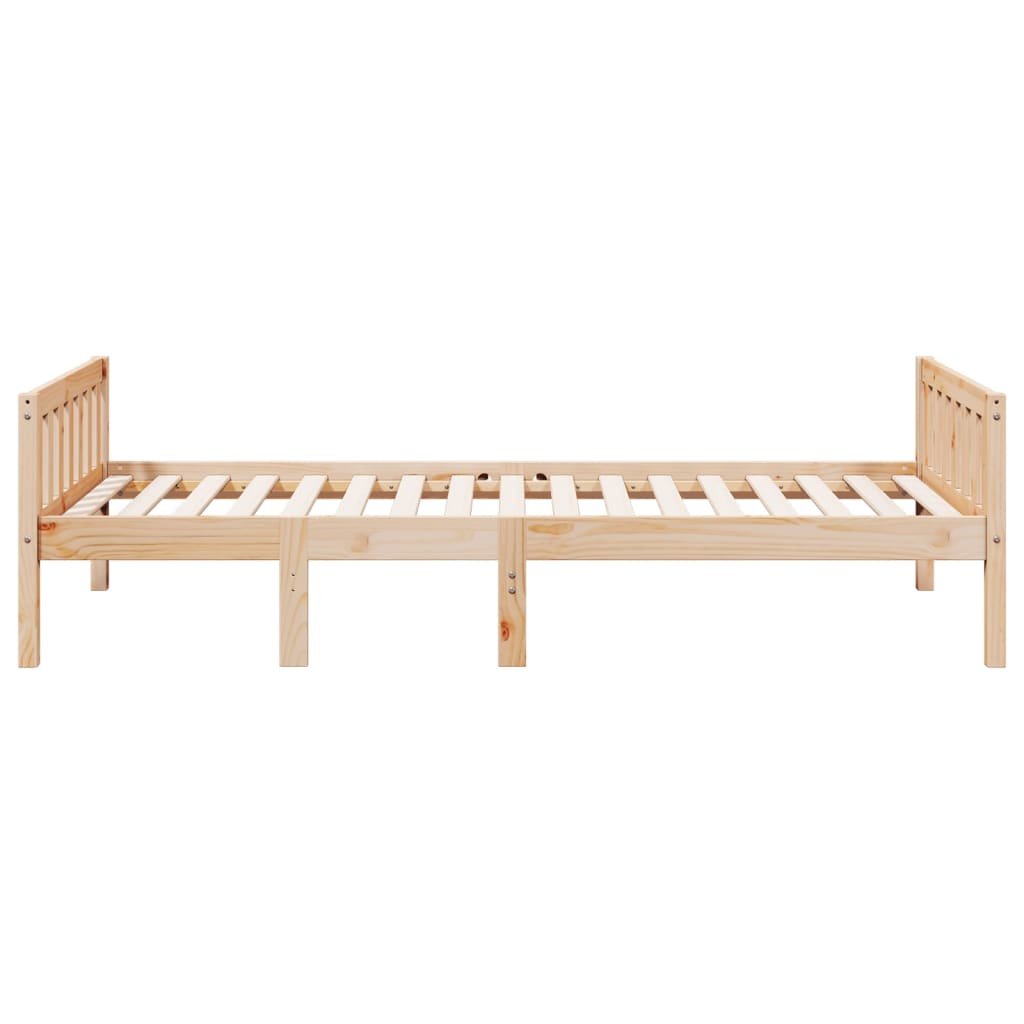 Kinderbed zonder matras massief grenenhout 90x200 cm is nu te koop bij PeponiXL, paradijselijk wonen!