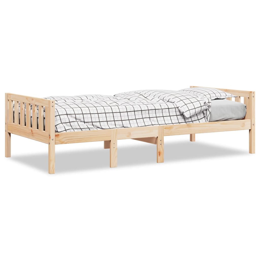 Kinderbed zonder matras massief grenenhout 90x190 cm is nu te koop bij PeponiXL, paradijselijk wonen!