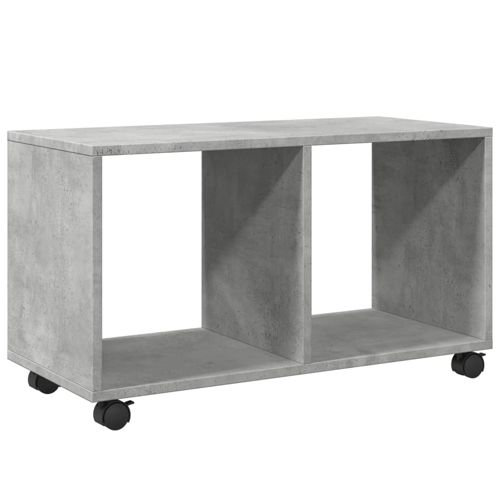 Rolkast 72x33x42,5 cm bewerkt hout betongrijs is nu te koop bij PeponiXL, paradijselijk wonen!