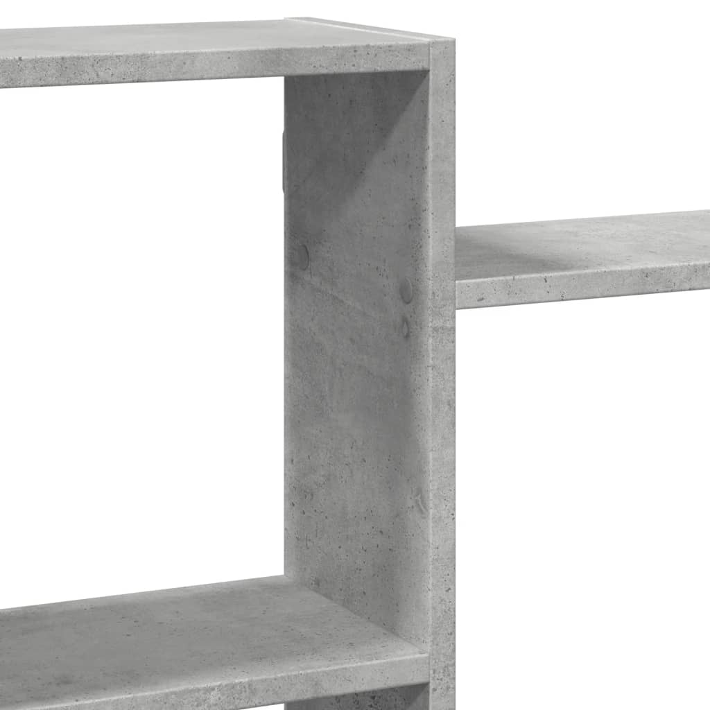 Wandschap 159x18x65 cm bewerkt hout betongrijs is nu te koop bij PeponiXL, paradijselijk wonen!