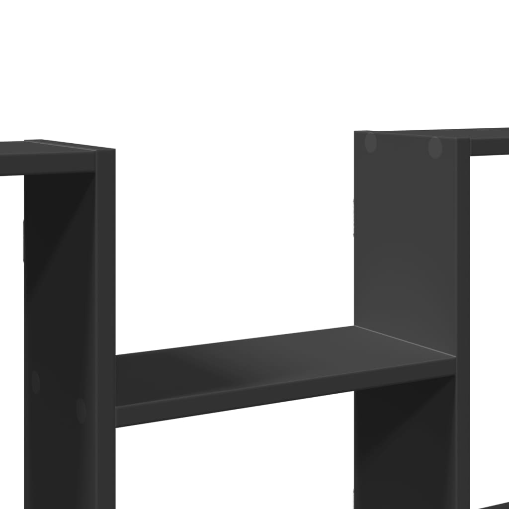 Wandschap 99x15x60 cm bewerkt hout zwart is nu te koop bij PeponiXL, paradijselijk wonen!