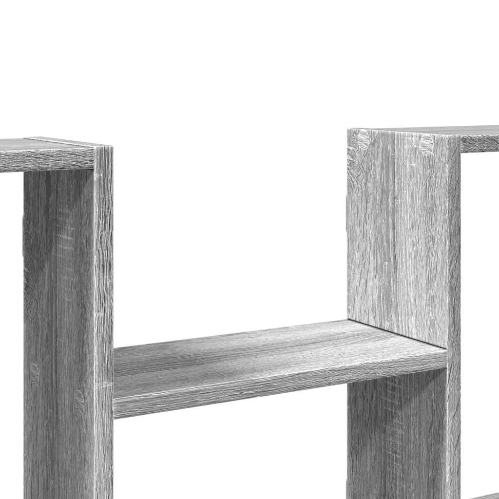 Wandschap 99x15x60 cm bewerkt hout grijs sonoma eikenkleurig is nu te koop bij PeponiXL, paradijselijk wonen!