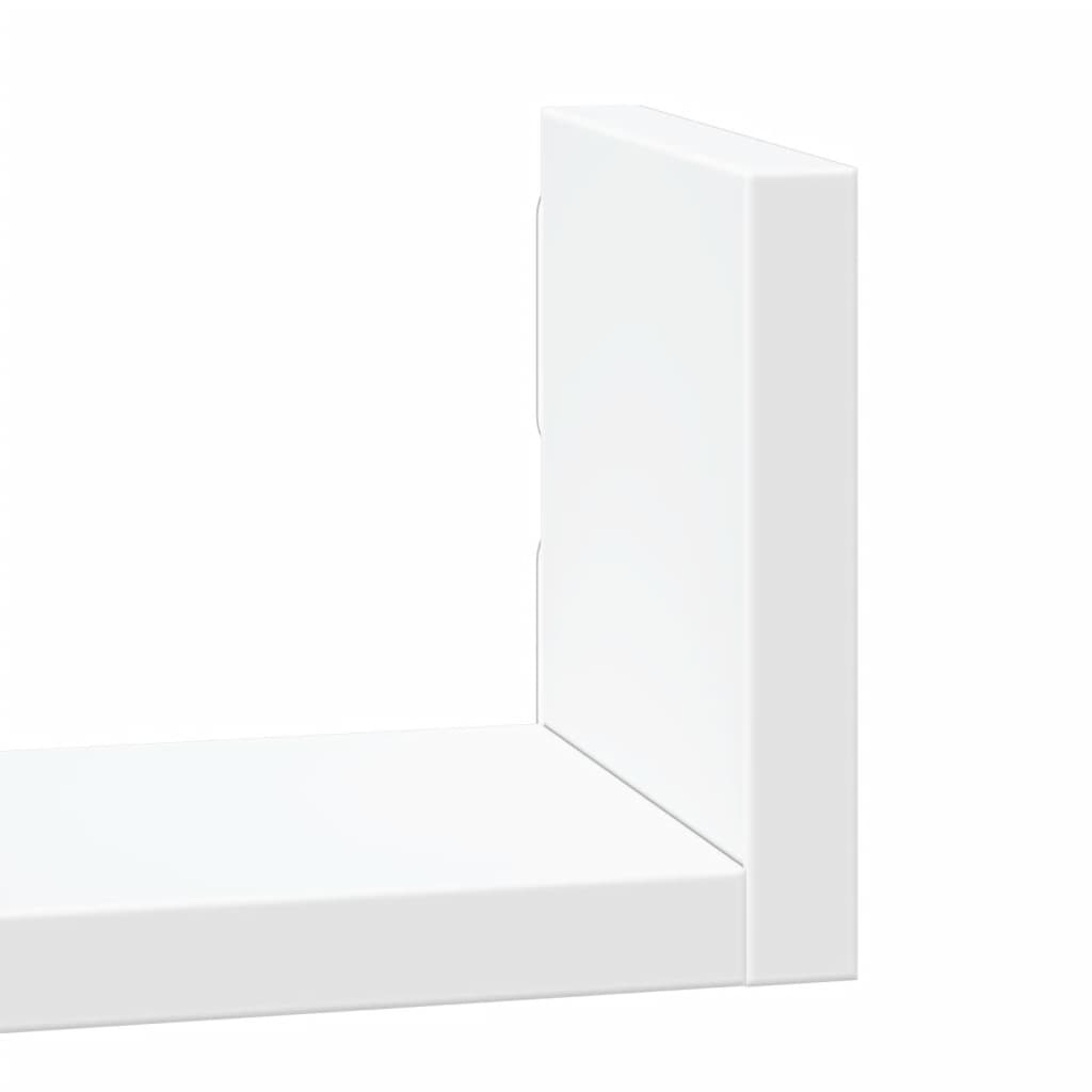 Wandschappen 3 st bewerkt hout wit is nu te koop bij PeponiXL, paradijselijk wonen!