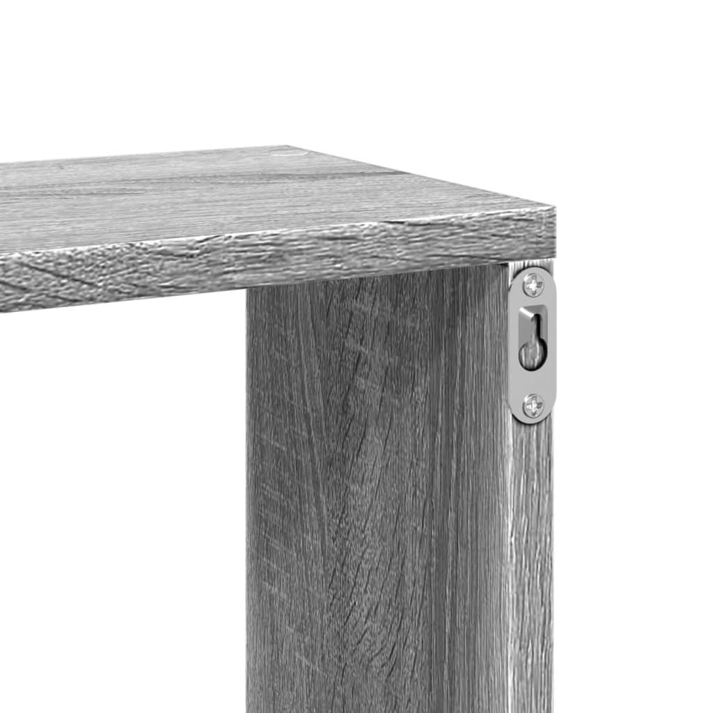 Wandschap 167,5x18x68 cm bewerkt hout grijs sonoma eikenkleurig is nu te koop bij PeponiXL, paradijselijk wonen!