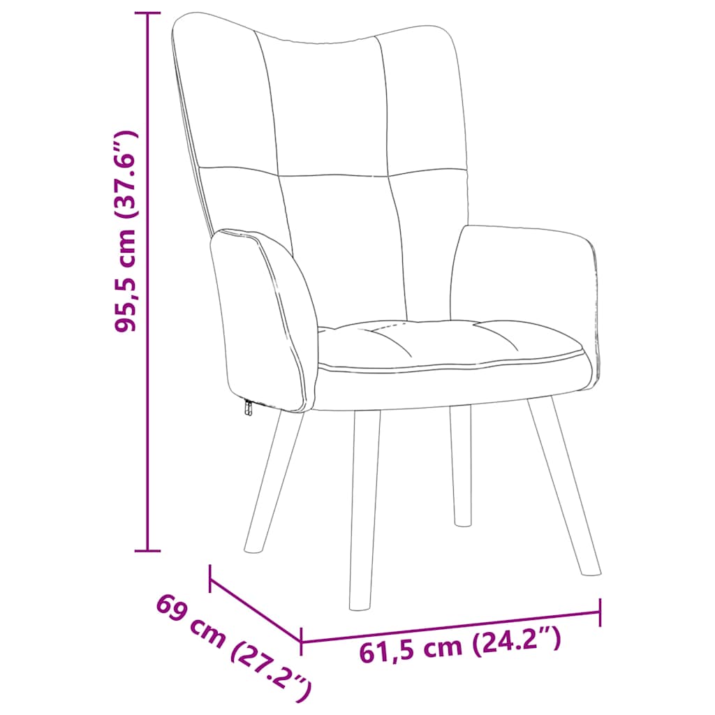 Relaxstoel stof zwart is nu te koop bij PeponiXL, paradijselijk wonen!
