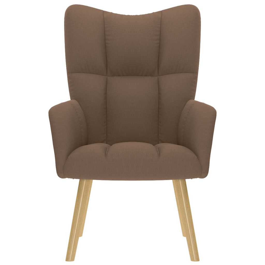 Relaxstoel stof bruin is nu te koop bij PeponiXL, paradijselijk wonen!