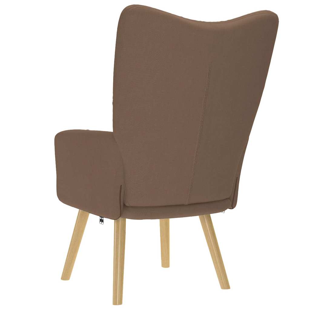 Relaxstoel stof bruin is nu te koop bij PeponiXL, paradijselijk wonen!